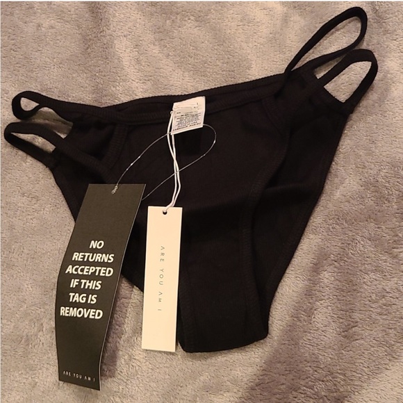 ♡BNWT UNICORN RARE AYAI™ ☆ilf☆ Bikini Style Brief in BLACK. Archived Style♡ - Picture 11 of 15